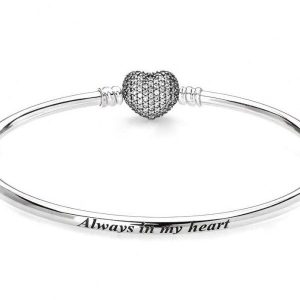 Браслет-бангл Pandora 590722CZ