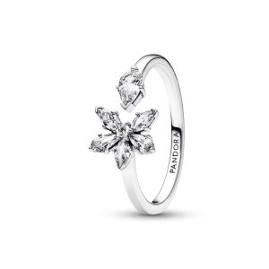 Каблучка Pandora розімкнута Блискучий гербарій 192611C01